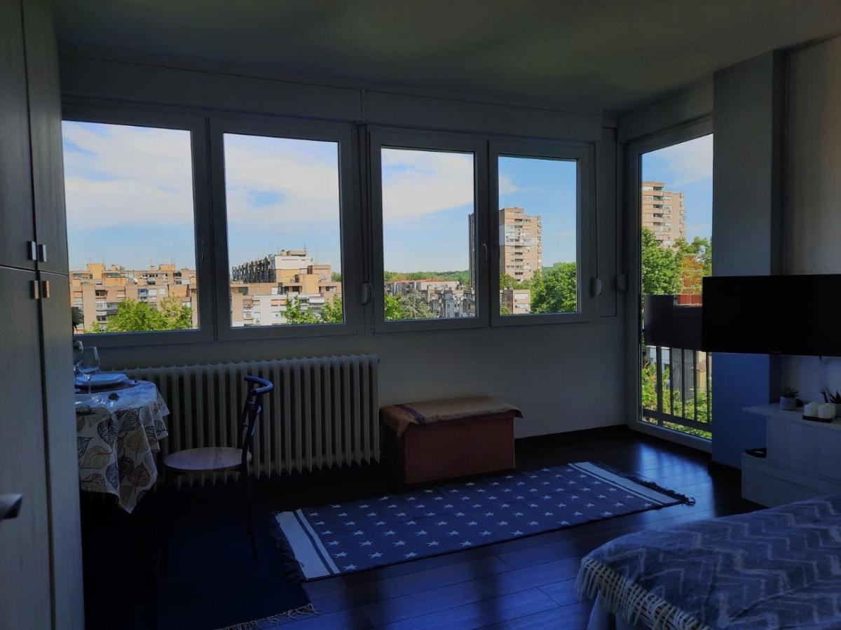 Blue Moon Apartment Novi Sad Bagian luar foto