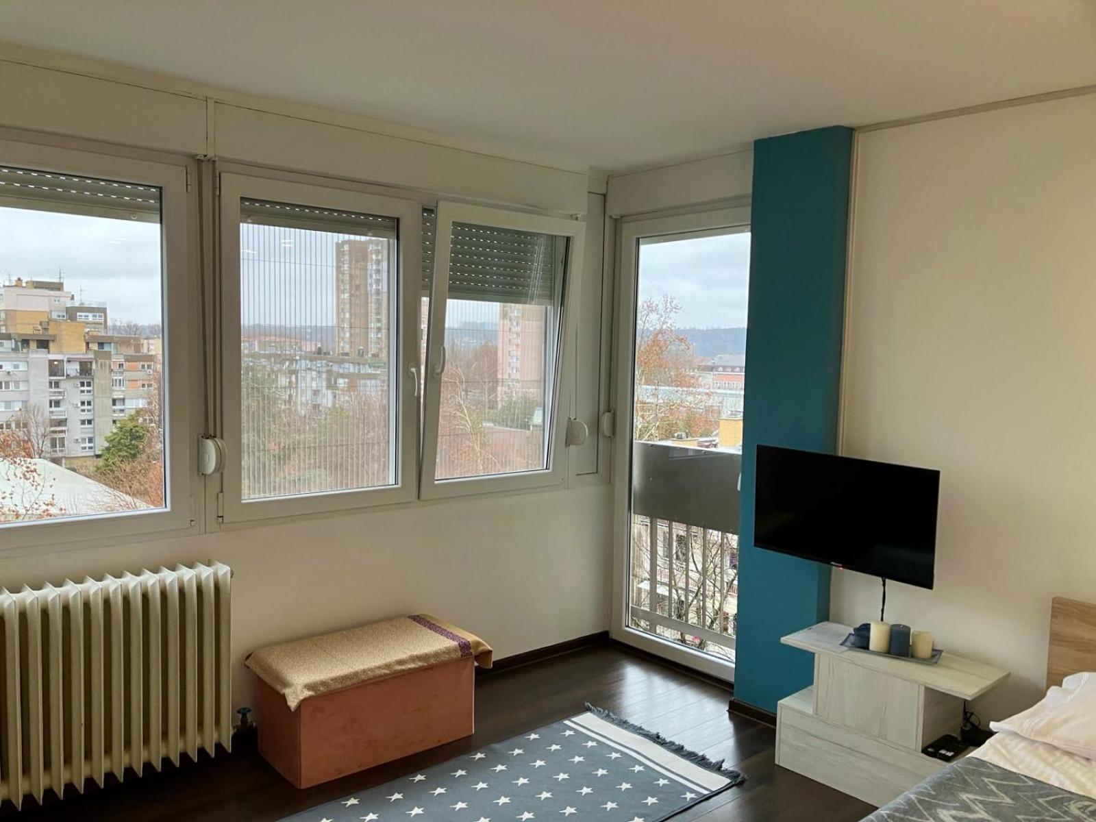 Blue Moon Apartment Novi Sad Bagian luar foto